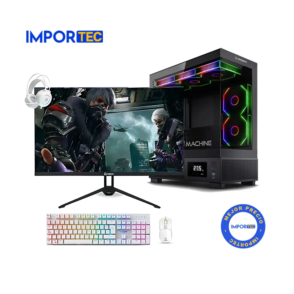 Computadora Intel Core i5-14400F | 16GB RAM | 1TB SSD | 23.8" FHD