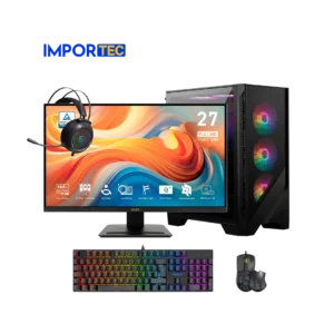 Computadora AMD Ryzen 5 5500 | 8GB RAM | 480GB SSD | 27" FHD